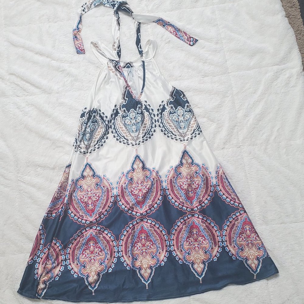 Leo Rosi Back Tie Tank Top